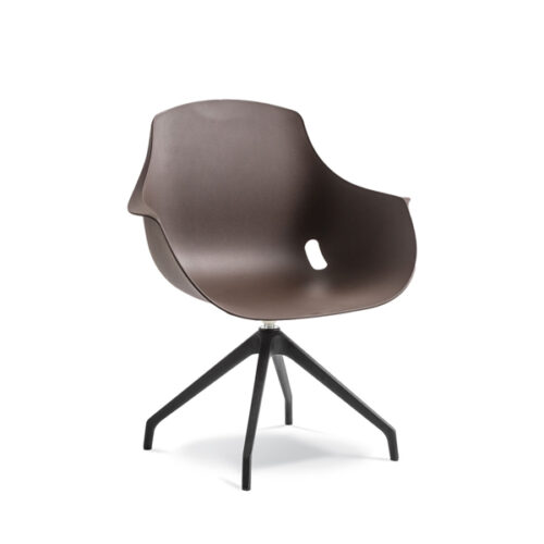 Bellini Putty Polyprop Chair - Nylon Legs