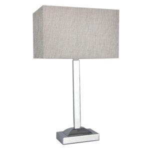 bedside lamps grey shade